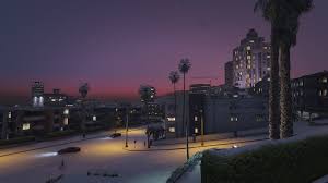 Maybe you would like to learn more about one of these? Wallpaper Grand Theft Auto V Snow Palm Trees Sunset Car Night Sky Stars Los Santos Cranes Machine 3840x2160 Dreadnaught 1965125 Hd Wallpapers Wallhere