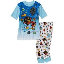 Boy S Angry Birds Space Pajamas Cotton Pajama Sets Angry Birds Boys