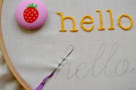 This time, two monograms for your hand embroidery projects. Learn How To Embroider Letters On Bluprint