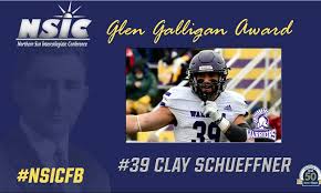 Winona State's Clay Schueffner earns Glen Galligan Award