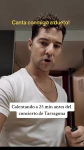 David Bisbal: Próximo concierto y emocionantes duetos en TikTok