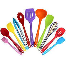 Ships free orders over $39. Kitchen Utensil Set 11 Cooking Utensils Colorful Silicone Kitchen Utensils Nonstick Cookware With Spatula Set Colored Best Kitchen Tools Kitchen Gadgets In 2021 Silicone Cooking Utensils Silicone Kitchen Utensils Silicone Kitchen