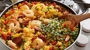 ¿puede llevar chorizo, si un chef mediático y. Receta De Paella Sencilla De Camarones Quericavida Com