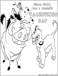 Hearts and flowers for valentine's day are the perfect time to break out the pink and red crayons! Disney Valentine Coloring Pages Free Printable Colouring Pages For Kids To Print And Color In