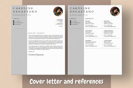 Cutting your resume down to one page is hard. Optimized One Page Resume Template Word Pages By Lemonstudiocreations Thehungryjpeg Com