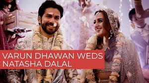 Varun dhawan was born on friday, 24 april 1987 (age 33 years; Bollywood Star Varun Dhawan And Natasha Dalal Are Officially Married Youtube
