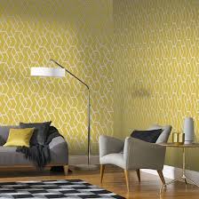 Archetype Yellow Silver Wallpaper White And Gold Wallpaper Rose Gold Wallpaper Gold Wallpaper