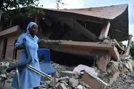 A major earthquake struck western haiti on saturday and was felt across the caribbean where people fled their homes for fear that buildings might collapse. Haiti Quake Toll Rises To 17