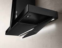 Elica Wall Hood Haiku 120 Cm Black Glass Myareadesign It