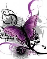 Beautiful Black And Purple Butterfly Artistic Beauty Butterfly Okay Wallpaper Purple Butterfly Butterfly Wallpaper Beautiful Butterflies