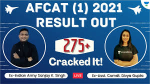 Indian air force declares the result for afcat exam online process at afcat.cdac.i,. Afcat 1 2021 Results Out How To Check The Result What S Next With Sanjay Sir Divya Ma Am Youtube