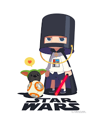 Artstation Starwars Kids Nezzbe Art Toy Children Illustration Star Wars