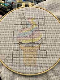 Simply put, counted cross stitch requires (you guessed it) counting. Wip Gridding And Dotting Complete More Stitchin Less Bitchin Crossstitch