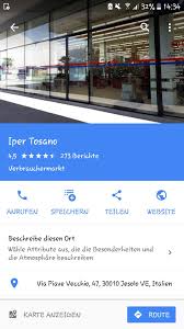 Iper Tosano Supermarkt Italien Orte Supermarkt