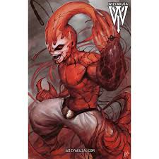Kid Buu X Carnage Dbz Wizyakuza Dbz Art Carnage Marvel Comic Book Characters