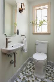 Lovely Green And Gray Powder Room Small Toilet Room Toilet Room Decor Small Bathroom Makeover