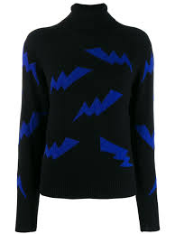 P A R O S H Lightning Turtleneck Sweater