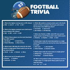 It's become an american tradition since the national football lea. 8 Best Printable Football Trivia Questions And Answers Printablee Com