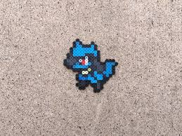 Riolu Lucario Mega Lucario Pokemon Perler Bead Fuse Etsy In 2020 Nerdy Perler Beads Perler Bead Art Pokemon Perler Beads