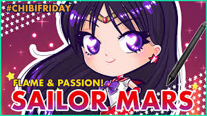 Resultado de imagem para sailor mars chibi