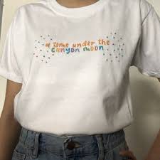 Watch the video for canyon moon from harry styles's fine line for free, and see the artwork, lyrics and similar artists. Embroidered Harry Styles Canyon Moon T Shirt Unisex One Direction Shopee Philippines