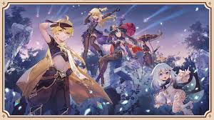 Genshin Impact Official Art Anime Impact Character Design