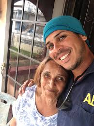 So happy to see my aunts face! I know things in PR are so hard right now  but seeing and knowing she's okay helps. She has always been so loving and a