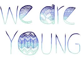 Transparent Background On Tumblr We Are Young Words Tumblr Transparents