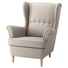 Image result for strandmon armchair design. Strandmon Wing Chair Skiftebo Light Beige Ikea Ireland