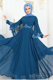 Modaselvim Abiye Tas Pelerinli Sifon Abiye 3022sm221 Indigo Balo Elbiseleri Abaya Tarzi Moda Stilleri