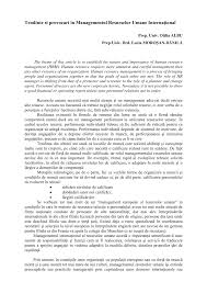 Aici se afla de regula un psiholog sau absolvent de psihologie care bine, pe langa asta departamentul de resurse umane se mai ocupa si de concedii, completarea in cartile de munca si alte chestii ce tin de hartogaraie. Pdf Tendinte Si Provocari In Managementul Resurselor Umane InternaÅ£ional