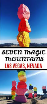I was pooped after drivin. 91 Best Seven Magic Mountains Ideas Seven Magic Mountains Las Vegas Trip Las Vegas