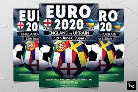 Euro 2020 Football Flyer The Help