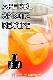 Flavorful Sweet With A Hint Of Bitterness 3 Ingredient Aperol Spritz Cocktail Is A Favorite Aperol Spritz Recipe Spritz Recipe Aperol Spritz