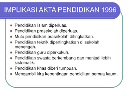 Kpf implikasi akta pendidikan 1996 mp3 & mp4. Implikasi Pendidikan Wajib Ppt Download