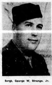 GEORGE W. STRANGE U.S. Army WWII