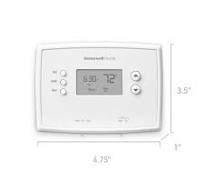 Honeywell Home 1-Week Programmable Thermostat with Digital Display RTH221B