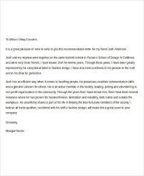 Free 38 Samples Of Recommendation Letter Templates In Pdf Ms Word