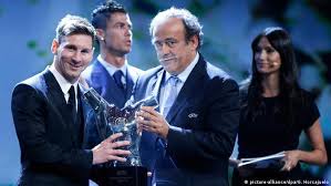 The uefa men's player of the year award (previously known as the uefa best player in europe award) is an association football award given to the footballer playing for a men's football club in europe that is considered the best in the previous season of both club and national team competition. Messi And Sasic Take Top Uefa Awards Sports German Football And Major International Sports News Dw 27 08 2015