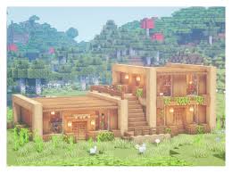 This is called the ultimate wooden house because everything is constructed from wood. Blocky Bonsai Been Enjoying Building These Wooden Modern Houses