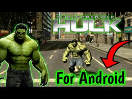 The Incredible Hulk Android Game Free For Only 25mb Youtube