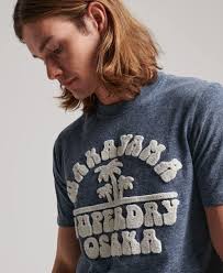 Superdry Men's Camiseta Lisa Business Shirt, Blue (Mid Denim Blue Snowy), M  : Amazon.ae: Fashion