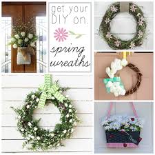 Check spelling or type a new query. Five Minute Dollar Store Diy Spring Easter Wreath The Happy Housie Spring Diy Diy Easter Decorations Spring Wreath
