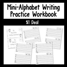 Check spelling or type a new query. Mini Alphabet Writing Practice Workbook Dollar Deal By Teacher S Take Out