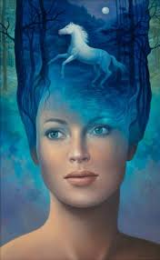 Michael Nisperos (b 1953) Monumental Oil On Canvas