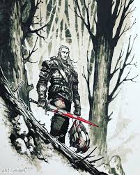 A Fanart To An Upcoming Netflix Show The Witcher Art Artist Arte Artwork Art Veider Art Arts Artoftheday Artof The Witcher Art The Witcher Novels