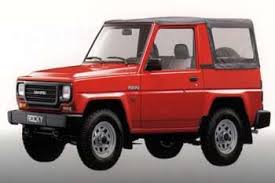 Daihatsu rocky for sale 85 daihatsu rocky wagon f75 series, 5 speed. Daihatsu Rocky Softtop Models Cars Data Com