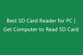 How to read sd card. Best Sd Card Reader For Pc Get Computer To Read Sd Card