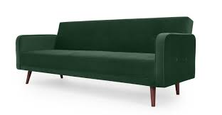 chou click clack sofa bed velvet pine green made com sofa bed sofa bed green sofa bed with storage