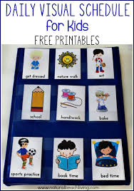 Daily Visual Schedule For Kids Free Printable Kids